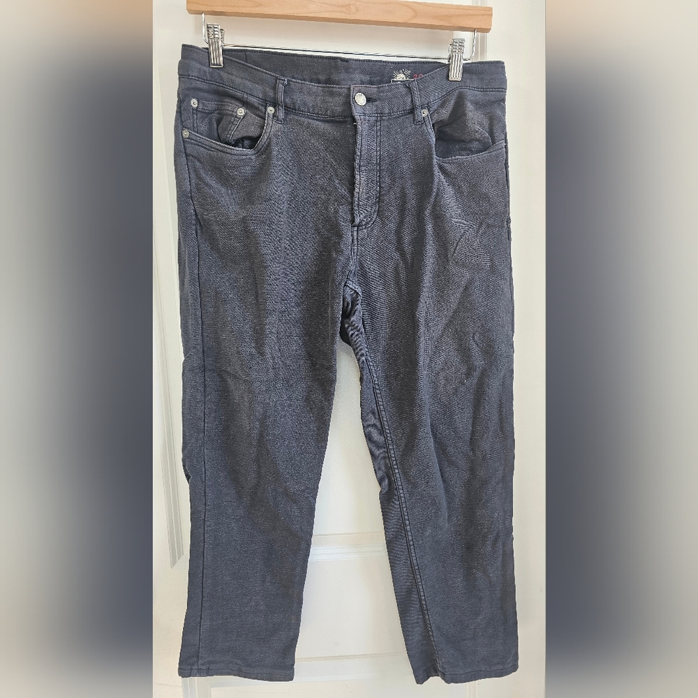 Faherty Charcoal Gray Pants